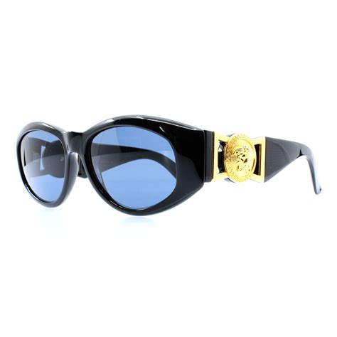 Vintage Versace 424 852BK Sunglasses – RSTKD Vintage.